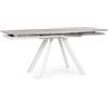 Bizzotto Tavolo allungabile Raili 119,5/180x85 bianco-grigio