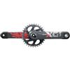 Sram Guarnitura Sram X01 eagle dub 32d 170mm 6mm offset 12v. lunar/red
