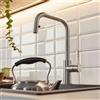 Blanco Jandora rubinetto da cucina, estraibile, orientabile, 526614, Jandora acciaio inox spazzolato [Rubinetteria da Cucina > Rubinetti da Cucina]