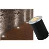 WZYJLyds Faretti da Incasso for Esterni Honeycomb antiriflesso Bassa tensione 24V luci da terra for esterno IP67 impermeabile Faretto da terra Segnapasso a LED terrazza Pavimento di legno prato decorazione ill