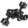 SMALLRIG Magic Arm con Doppia Testa a Sfera, Supporto Monitor Braccio Magico per Field Monitor - 2070B