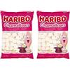Haribo Chamallows Barbecue, Caramelle Marshmallow, Senza Glutine, Ideali per Feste e Dolci Momenti di Relax - 1kg (Confezione da 2)
