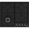 Beko PRONTA CONSEGNA - SPEDIZIONE IMMEDIATA Beko HIYG 64225 SBO Piano Cottura da Incasso a Gas 60 cm 4 Fuochi Griglie in Ghisa finitura Nero