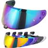 VCOROS Visiera Casco per i70 i10 HJ-31,Visiera per Casco Integrale,Sostituzione della Visiera della Lente del Casco del Parabrezza del Motocicl(Arcobaleno) (Arcobaleno)