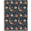 Miquelrius - Taccuino A4 (210 x 297 mm), 100 fogli a quadretti da 70 g/m², copertina in cartone rigido, 4 bande colorate, spirale, 4 fori, taccuino a quadretti, cancelleria bella, Bloom
