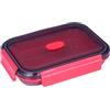 Lurch Contenitore salvafreschezza pieghevole up & down in silicone, 1200 ml, rosa