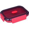 Lurch Contenitore salvafreschezza in silicone pieghevole up & down 800 ml, rosa