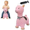 JAMARA 460543 Lama HoppyDoo - Giocattolo per bambini, giocattolo per bambini, per interni ed esterni, regalo per bambini, giocattolo da giardino, rimbalzo, facile da pulire, senza BPA, con pompa
