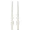 Cereria Di Giorgio - 2 Candele Voluta laccate - Ø 2.2 cm h. 30 cm - Panna