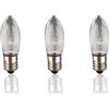 Hellum candele di ricambio per arco di candele, 3 pezzi 12V 3W per albero Natale da interno luci fiabesche con 20 bruciatori 22 lumen 912135
