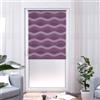 Khome K-Home Welle-Doppia Tenda avvolgibile Klemmfix Senza Fori, 65 cm x 200 cm (l x L), Colore Bordeaux, Poliestere, 65 x 200 cm