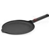 Woll Eco Logic QXR - Padella per crêpes, induttiva, Ø 26 cm, con manico rimovibile, adatta per tutti i piani cottura, senza PFAS, rivestimento antiaderente, rivestimento in alluminio pressofuso,