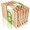 MCE-Commerce Legno A00148025 - Mollette per bucato in legno di betulla, 84 mm, 50 pezzi, 84 mm