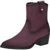 CAPRICE Stivale da Donna Heel 9-25313-43, Stivaletto, Pelle Scamosciata Viola, 40 EU