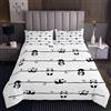 Loussiesd Panda Coverlet Cute Animal Pattern Copriletto per Bambini Ragazzi Ragazzi Ragazze Cartoon Bianco Nero Panda Set Trapunta Orso Stampato Decor Trapuntato Camera Da Letto 2 Pz 170X230cm