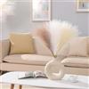 VIDSTW 30 Pezzi Pampas Decorative, 55 cm Erba di Pampa Fiori Secchi Decorativi Piume Decorative Fiori Secchi Decorativi Decorazioni Casa per Vaso, per Decorazioni Matrimonio Casa (Multicolore)