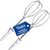 VIOKS Frusta per frusta a destra sinistra di ricambio per Bosch Siеmens 659596 00659596 - frusta per mixer manuale CleverMixx MFQ3010 MFQ3020 MFQ3030 MFQ3030GB myMix MQ95010N MQ95020N