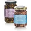 Lorenzo Costa Fu Eugenio - Acciughe Sott'olio 160gr + Olive Taggiasche Denocciolate della Riviera Ligure 300gr - Specialità Gastronomiche Italiane