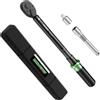 LLAVETOR Chiave Dinamometrica 1/2'',20-220 Nm con Precisione ± 3%, per Coche - Kit di Manutenzione