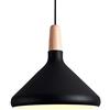 Mengjay Lampada a Sospensione Moderna Lampadario Vintage Industriale in Metallo per Cucina Sala da Pranzo Ristorante E27(nero)