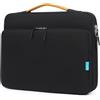 Veki 15-16 Pollici Custodia Borsa Porta PC, Custodia PC Portatile, Sleeve Impermeabile per Laptop, Caso da Trasporto per Computer Compatibile con MacBook, HP, Dell, Lenovo, Asus Notebook (Nero)