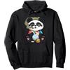 LezBCoffee Weed Panda Bear Funny Weed Panda Bear Felpa con Cappuccio