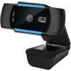 Adesso CyberTrack H5, webcam HD 1080p con messa a fuoco automatica, doppio microfono integrato, cancellazione del rumore, webcam USB Plug and Play per PC Windows Mac OS, per videoconferenze VOIP