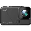 PNI Telecamera DVR per auto PNI Voyager S2500 WiFi, 4K UHD, schermo da 2 pollici, registrazione ciclica, monitoraggio parcheggio, rilevamento del movimento, registrazione video e audio, alimentazione 12V/