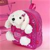 Mini Zaino con Peluche Did? Dog Perletti Toys