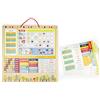 small foot 11460 Calendario settimanale magnetico Educate, in legno certificato FSC®100%, per bambini