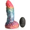 Creature Cocks Rainbow Phoenix Vibrating Silicone Dildo