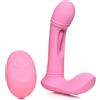 Flickers G-Flick Flicking G-Spot Vibrator with Remote Pink