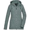 G.I.G.A. DX Donna Giacca in pile lavorata a maglia/Giacca in pile con cappuccio GW 72 WMN KNTFLC JCKT, aquaverde, 34, 42437-000