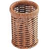 ifundom Argenteria Porta Posate Portaposate In Rattan Fatto A Mano Portapenne In Vimini Porta Pennelli Trucco Portautensili Posate Organizzatore Per Cucina Casa Barbecue Party