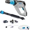 GLORIA MultiJet 18V Idropulitrice a batteria SET | Incl. batteria BOSCH 18V e caricabatterie | Pressione regolabile 2.5-25 bar | Sistema di pulizia e irrigazione