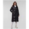 Deha Cappotto Nero Con Piumino Da Donna Deha