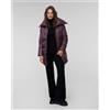 Deha Cappotto Viola Con Piumino Da Donna Deha