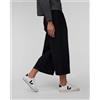 Deha Pantaloni Neri Crop Da Donna Deha