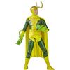 Marvel Legends Series MCU Disney Plus Classic Loki Marvel Action Figure, 5 accessori e 1 parte Build-A-Figure
