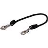Kerbl - Corda in gomma, 70 cm, colore: Nero