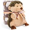 COPERTINA MORBIDA CON PELUCHE HUGO RICCIO PERLETTI