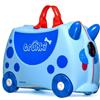 TRUNKI Valigia Cavalcabile Trunki Dougie Dog Il Cane Azzurro