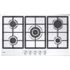 Candy Piano Cottura 5 Fuochi a Gas 86 cm colore Inox Moderna - CHG93WX/1