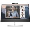Hp Monitor led 24 Hp E24MV G4 Ips Full hd 1920x1080p/5ms/classe E/Nero [169L0AT#ABB]