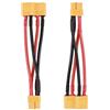 LINSYRC 2pcs XT60 Plug Cavo connettore parallelo 1-femmina a 2-maschio Adattatore Splitter 12AWG 10CM Cavo per RC Lipo batteria