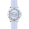 Sekonda Balearic 40570 - Orologio al quarzo da donna, 33 mm, colore: Blu con display analogico e cinturino in gomma blu