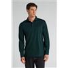 Intimissimi Polo In Cotone Mercerizzato Filo Premium Verde