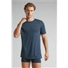 Intimissimi T-shirt In 100% Cotone Superior Blu