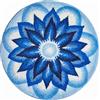 Grund Heaven Tappeto per Il Bagno, Poliacrilico Supersoft, Blu, 100 cm