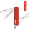 Nextool Coltello Tascabile Multiuso,Coltello Pieghevole In Acciaio Inossidabile,Coltello Tascabile Con Forbici,Mini Coltello Tascabile,Portachiavi (Rosso)